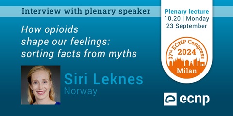 ECNP2024: Interview with Siri Leknes